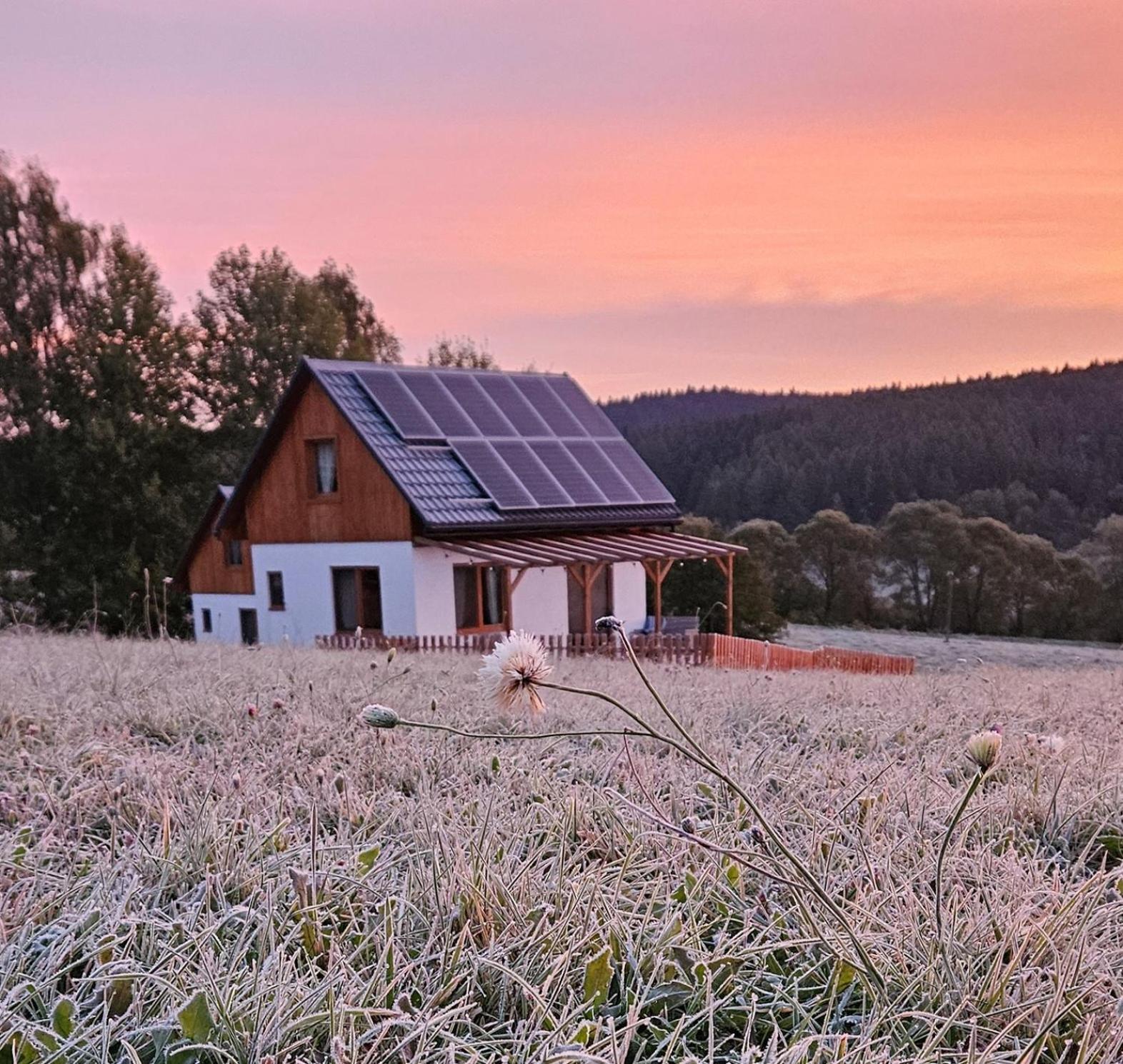 Pastelova Krova - Domki W Bieszczadach Ustrzyki Dolne Buitenkant foto