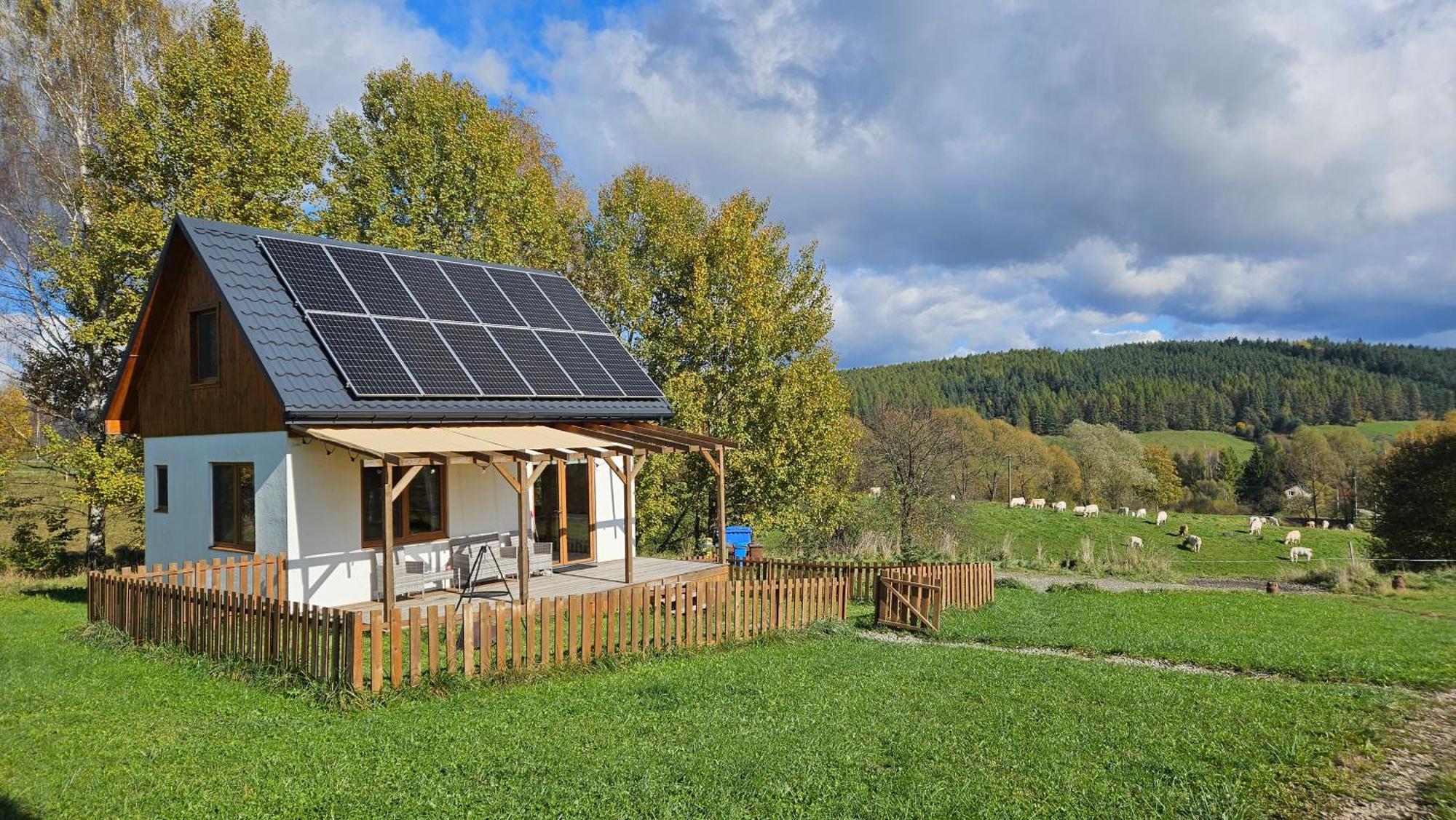 Pastelova Krova - Domki W Bieszczadach Ustrzyki Dolne Buitenkant foto